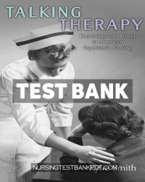 Test Bank for Talking Therapy by Smith