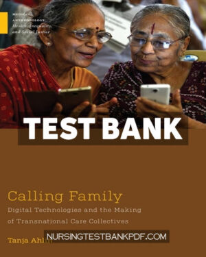 Test Bank for Calling Family by Ahlin