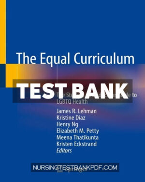 Test Bank for The Equal Curriculum by Springer