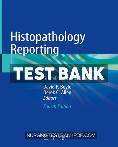 9783030278281-TEST-BANK Test Bank for Histopathology Reporting 4th Edition by Boyle
