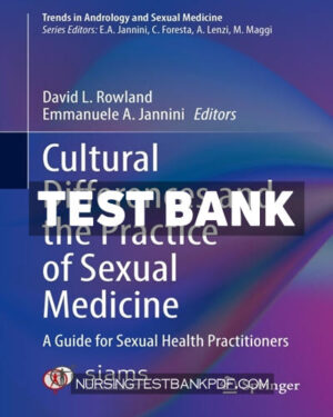 Test Bank for Cultural Differences and the Practice of Sexual Medicine by Springer