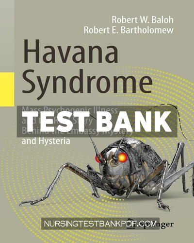 9783030407469-TEST-BANK Test Bank for Havana Syndrome by Baloh