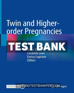 Test Bank for Twin and Higher order Pregnancies by Springer