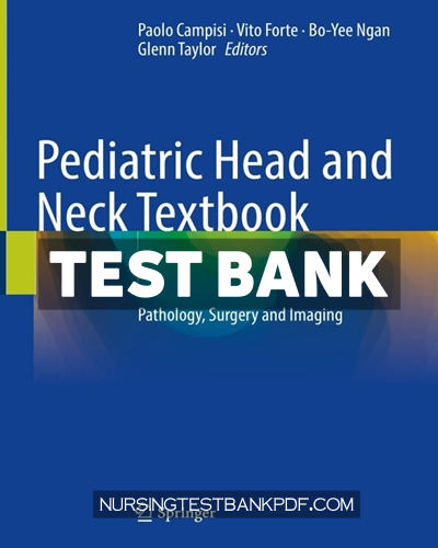 9783030592653-TEST-BANK Test Bank for Pediatric Head and Neck Textbook by Springer