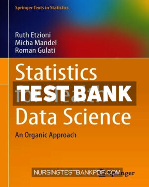 Test Bank for Statistics for Health Data Science by Etzioni