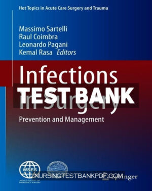 Test Bank for Infections in Surgery by Springer