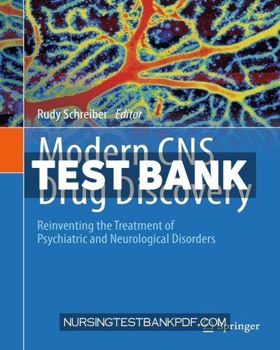 9783030623517-TEST-BANK Test Bank for Modern CNS Drug Discovery by Springer
