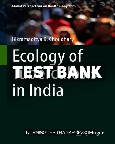 9783030640347-TEST-BANK Test Bank for Ecology of Tuberculosis in India by Choudhary
