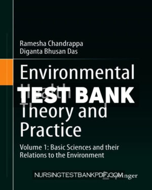Test Bank for Environmental Health Theory and Practice by Chandrappa