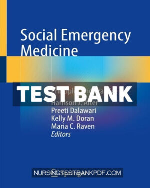 Test Bank for Social Emergency Medicine by Springer