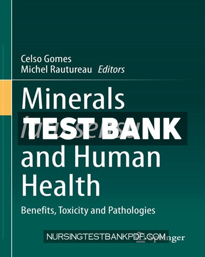 9783030657062-TEST-BANK Test Bank for Minerals latu sensu and Human Health by Springer