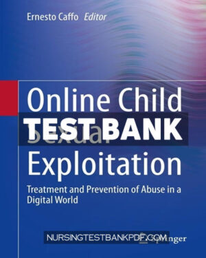 Test Bank for Online Child Sexual Exploitation by Springer
