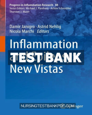 Test Bank for Inflammation and Epilepsy - New Vistas by Springer