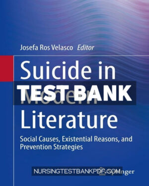 Test Bank for Suicide in Modern Literature by Springer