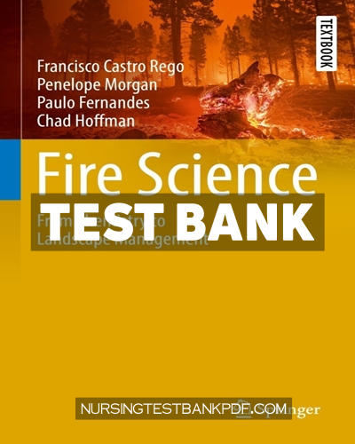 9783030698157-TEST-BANK Test Bank for Fire Science by Rego