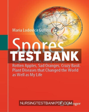 Test Bank for Spores by Gullino