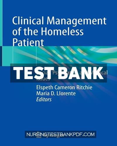 9783030701352-TEST-BANK Test Bank for Clinical Management of the Homeless Patient by Springer