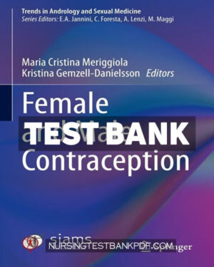 Test Bank for Female and Male Contraception by Springer