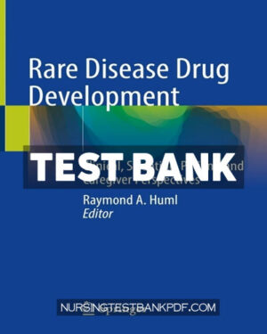 Test Bank for Rare Disease Drug Development by Springer