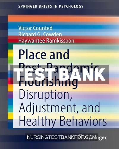 9783030825805-TEST-BANK Test Bank for Place and Post Pandemic Flourishing by Counted