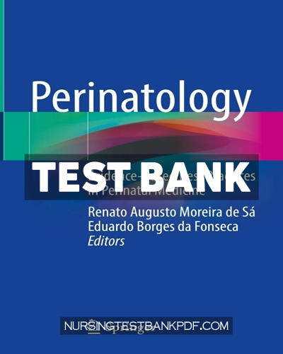 9783030834340-TEST-BANK Test Bank for Perinatology by Springer