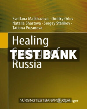Test Bank for Healing Springs of Russia by Malkhazova