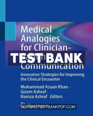 Test Bank for Medical Analogies for Clinician Patient Communication by Springer
