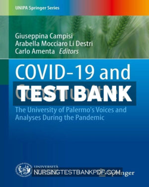 Test Bank for COVID 19 and Communities by Springer