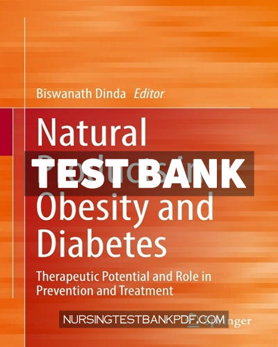9783030921965-TEST-BANK Test Bank for Natural Products in Obesity and Diabetes by Springer