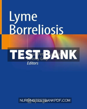 Test Bank for Lyme Borreliosis by Springer