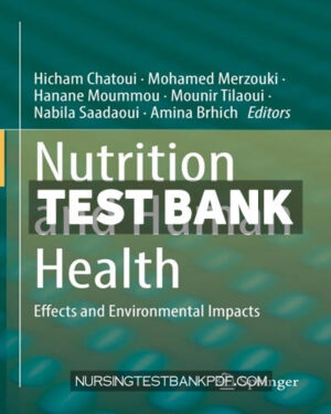 Test Bank for Nutrition and Human Health by Springer