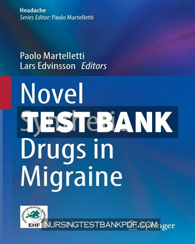 9783030953348-TEST-BANK Test Bank for Novel Synthetic Drugs in Migraine by Springer