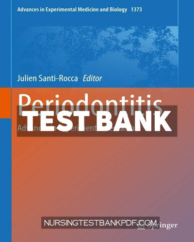 9783030968816-TEST-BANK Test Bank for Periodontitis by Springer