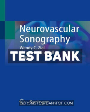 Test Bank for Neurovascular Sonography by Springer