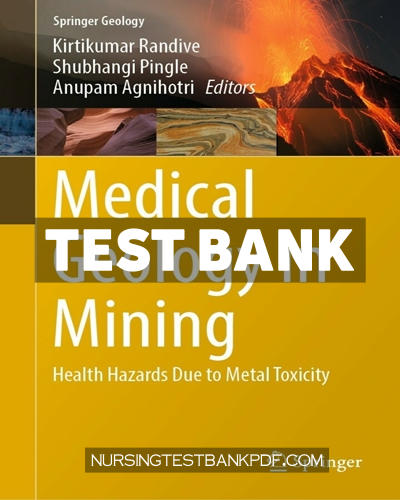 9783030994952-TEST-BANK Test Bank for Medical Geology in Mining by Springer