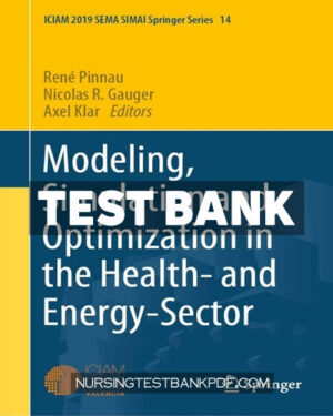 Test Bank for Modeling Simulation and Optimization in the Health and Energy Sector by Springer