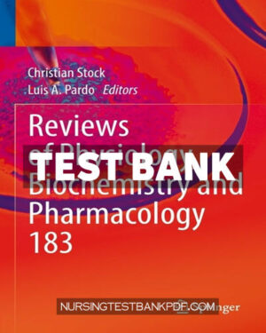 Test Bank for Targets of Cancer Diagnosis and Treatment by Springer
