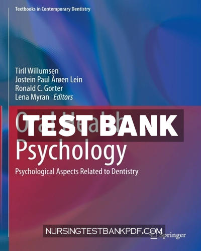 9783031042485-TEST-BANK Test Bank for Oral Health Psychology by Springer