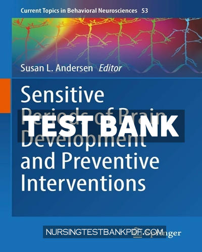 9783031044731-TEST-BANK Test Bank for Sensitive Periods of Brain Development and Preventive Interventions by Springer