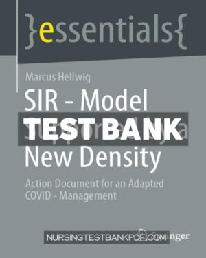 Test Bank for SIR Model Supported by a New Density by Hellwig