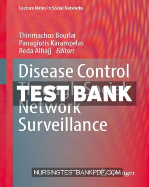 Test Bank for Disease Control Through Social Network Surveillance by Springer