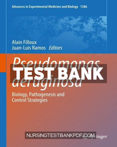 9783031084911-TEST-BANK Test Bank for Pseudomonas aeruginosa by Springer