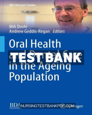 Test Bank for Oral Health and Dental Care in the Ageing Population by Springer