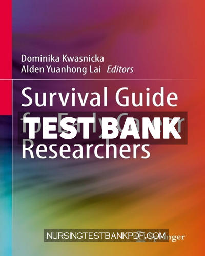 9783031107542-TEST-BANK Test Bank for Survival Guide for Early Career Researchers by Springer