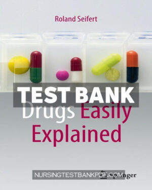 Test Bank for Drugs Easily Explained by Seifert