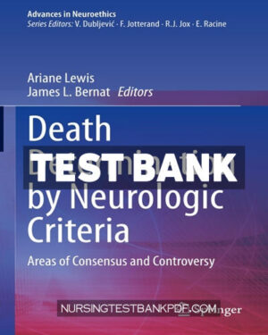 Test Bank for Death Determination by Neurologic Criteria by Springer