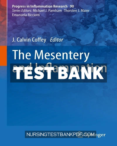 9783031177743-TEST-BANK Test Bank for The Mesentery and Inflammation by Springer