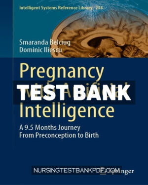 Test Bank for Pregnancy with Artificial Intelligence by Belciug