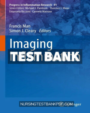 Test Bank for Imaging Inflammation by Springer