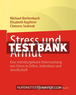 Test Bank for Stress und Armut by Breitenbach